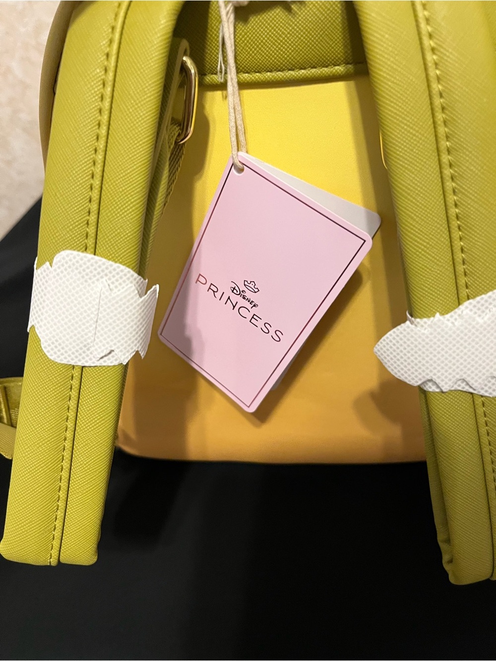 Disney x Loungefly Yellow Tiana Mini Backpack - Picture 5 of 7